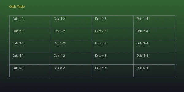 YY体育赔率对比表